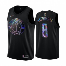 Män Washington Wizards Tröja Rui Hachimura 8 Iridescent HWC Collection Swingman